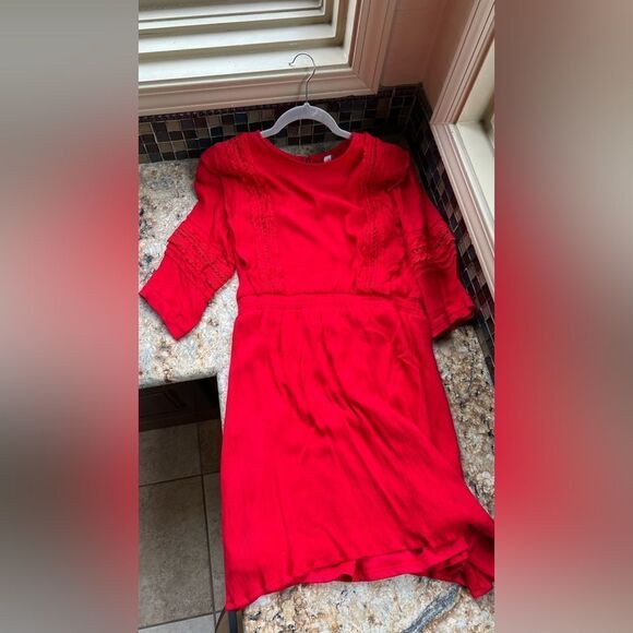 ModCloth Red Retro dress - Picture 3 of 6